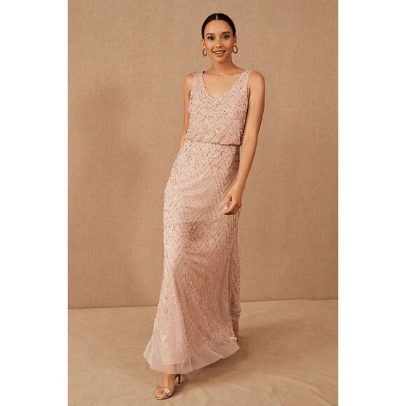 NWT Anthropologie x BHLDN Blaise Dress Size 0 - Picture 1 of 10